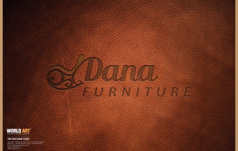 43/ DANA FURNITURE / Thiết kế logo cửa hàng nội thất