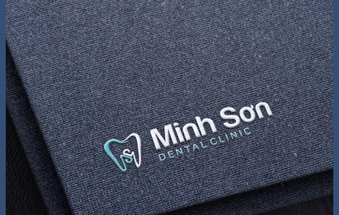 46/ Thiết kế logo Nha Khoa Minh Sơn Dental Clinic