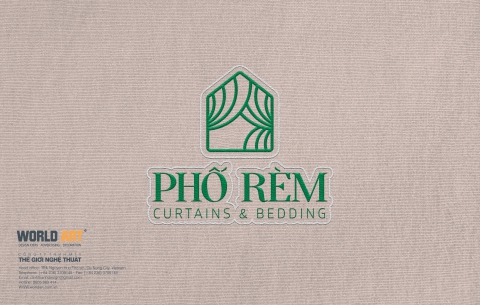 67/ RÈM CỬA PHỐ RÈM / Thiết kế logo